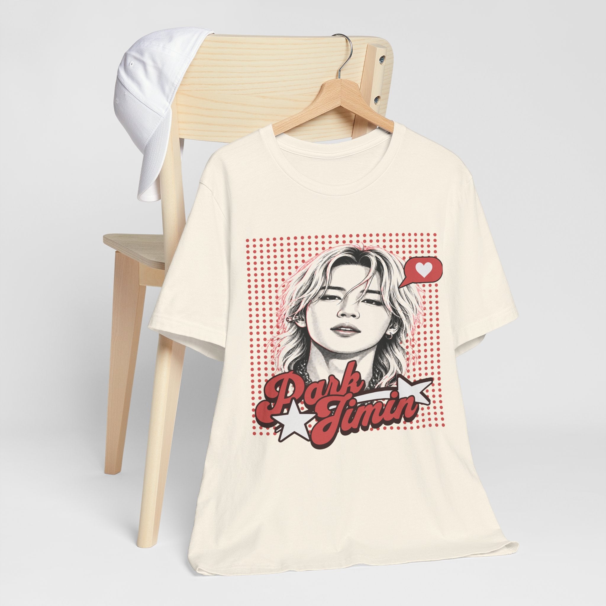 Camiseta manga corta Pop Art Jimin