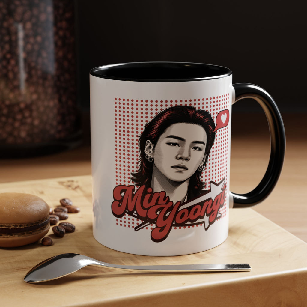 Taza Pop Art Yoongi ! (350ml/11oz)
