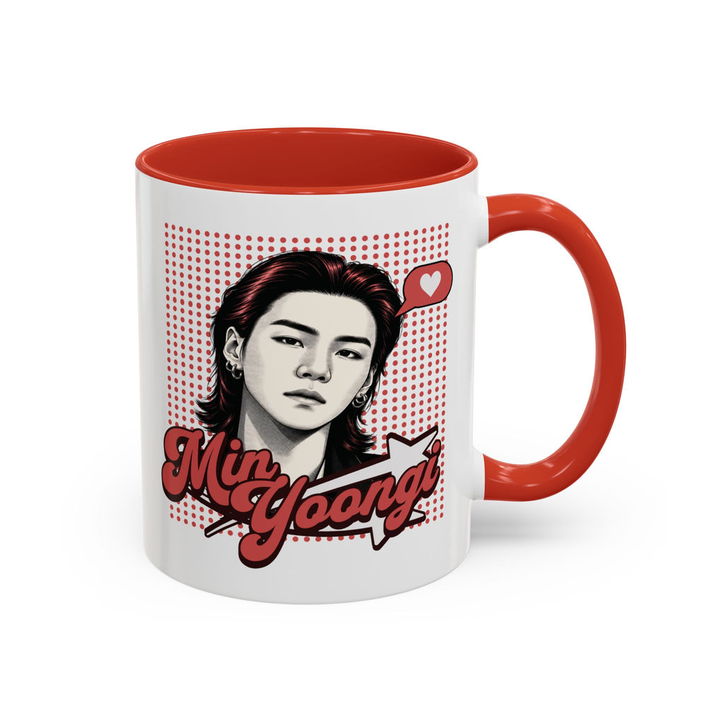 Taza Pop Art Yoongi ! (350ml/11oz)
