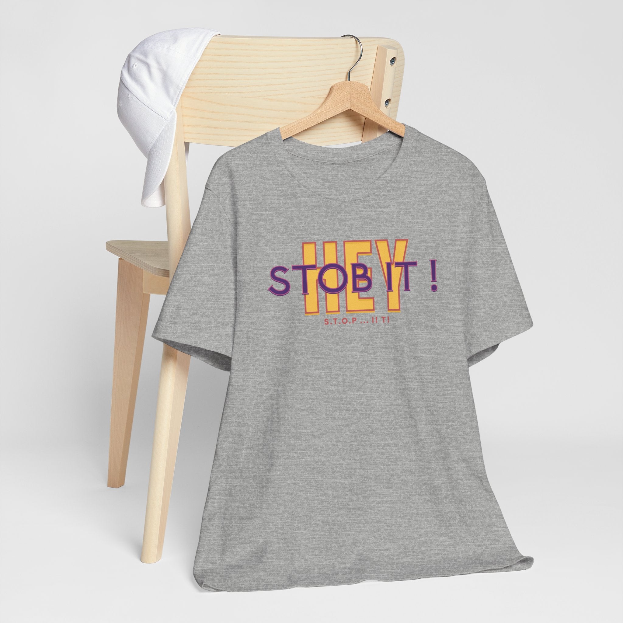Camiseta manga corta Hey! Stob it!