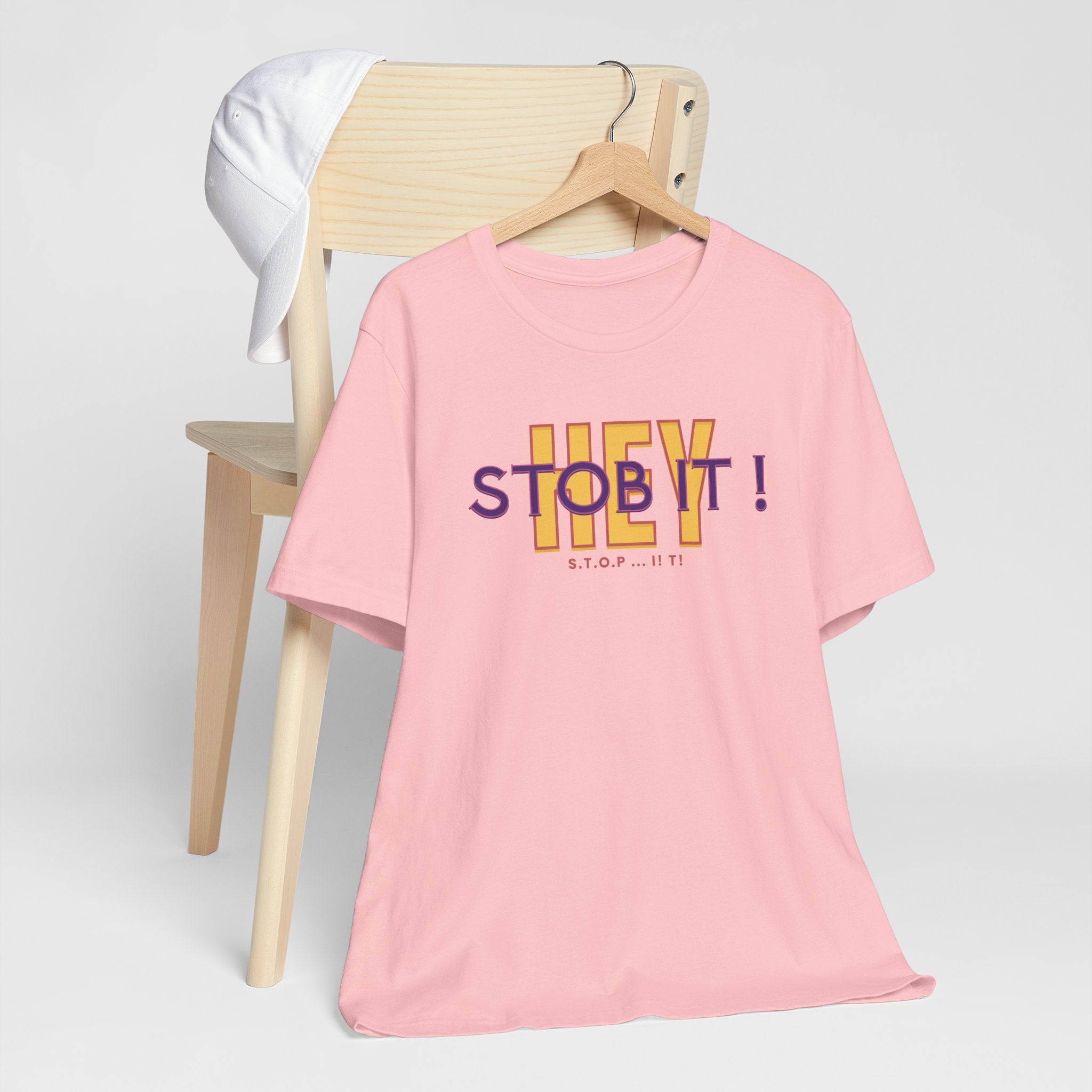 Camiseta manga corta Hey! Stob it!