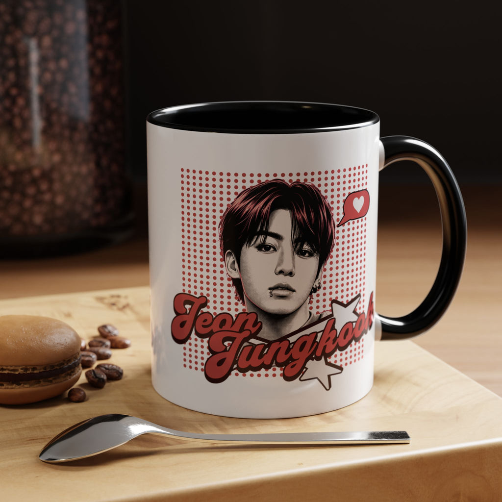 Taza Pop Art Jungkook ! (350ml/11oz)
